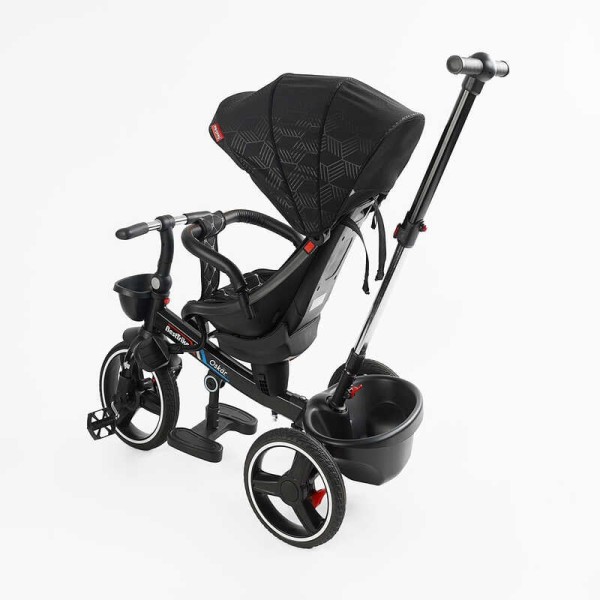 Велосипед 6390 – 26-302 BestTrike "Oscar" ПОВОРОТНЕ СИДІННЯ, КЕРМО СКЛАДАЄТЬСЯ, КОЛЕСА З ПРОГУМОВАНИМ PU, КОШИК, ТЕЛЕСКОПІЧНА РУЧКА