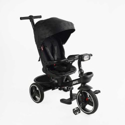 Велосипед 9155/704-15 BestTrike "Marco" поворотне сидіння, складне кермо, колеса з прогумованим PU, кошик, телескопічна ручка, фара музична