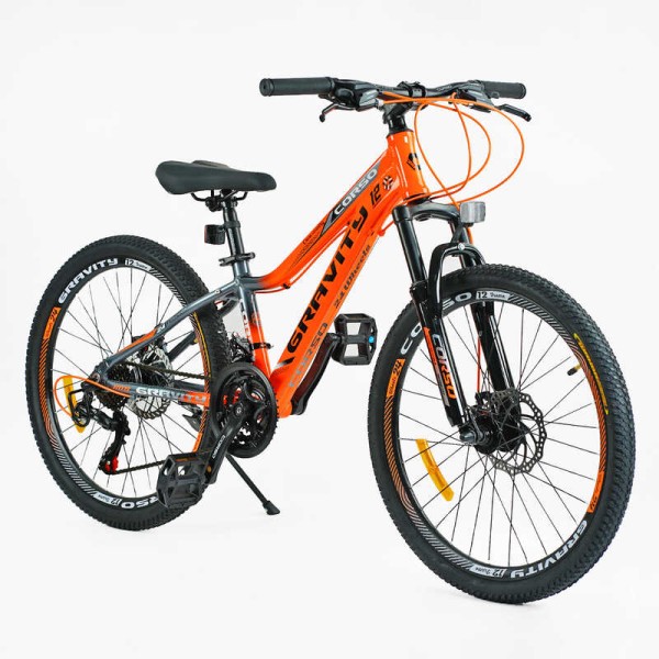 Велосипед Спортивний Corso GRAVITY 24" дюйми GR-24763