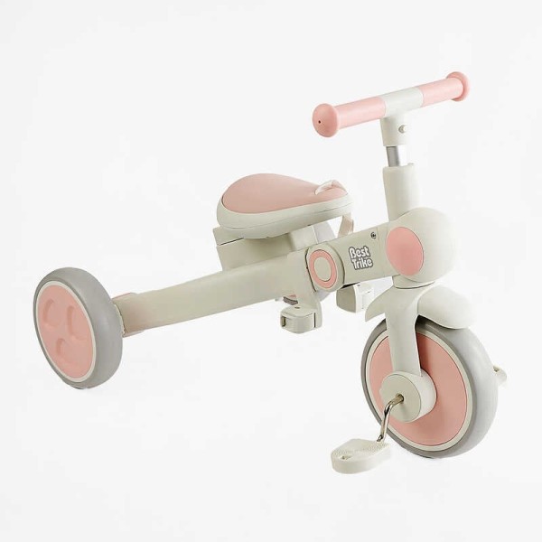 Велосипед-трансформер 3-х кол. BS-12-303 Best Trike матеріал рами нейлон, переднє колесо EVA 10", задні колеса EVA 8", батьківська ручка, в коробці