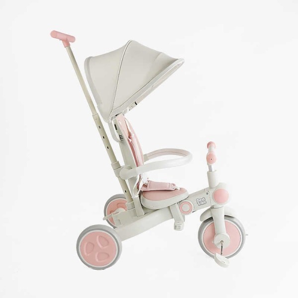 Велосипед-трансформер 3-х кол. BS-12-303 Best Trike матеріал рами нейлон, переднє колесо EVA 10", задні колеса EVA 8", батьківська ручка, в коробці