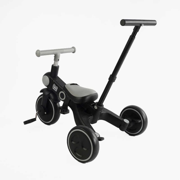 Велосипед-трансформер 3-х кол. BS-12-411 Best Trike колеса EVA, переднє 10", задні 8", складна конструкция 4 в 1, батьківська ручка, в коробці