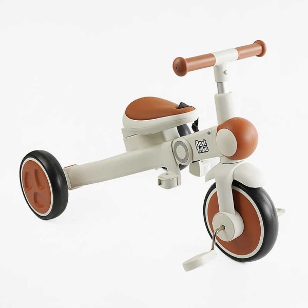 Велосипед-трансформер 3-х кол. BS-12-707 Best Trike матеріал рами нейлон, переднє колесо EVA 10", задні колеса EVA 8", батьківська ручка, в коробці
