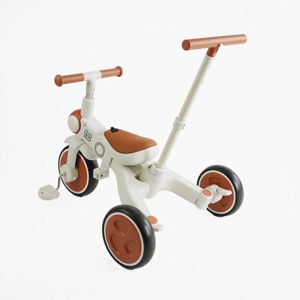 Велосипед-трансформер 3-х кол. BS-12-707 Best Trike матеріал рами нейлон, переднє колесо EVA 10", задні колеса EVA 8", батьківська ручка, в коробці
