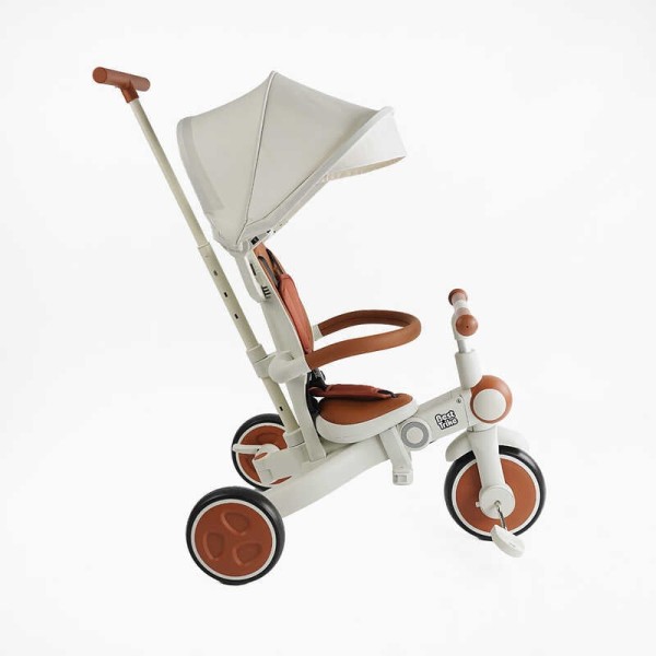 Велосипед-трансформер 3-х кол. BS-12-707 Best Trike матеріал рами нейлон, переднє колесо EVA 10", задні колеса EVA 8", батьківська ручка, в коробці