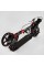 Самокат двоколісний "Best Scooter" D-64585 (2) гумовий килимок, ФАРА, переднє колесо PU 230мм, заднє колесо 200мм, 2 амортизатори, дискове гальмо
