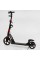 Самокат двоколісний "Best Scooter" D-64585 (2) гумовий килимок, ФАРА, переднє колесо PU 230мм, заднє колесо 200мм, 2 амортизатори, дискове гальмо