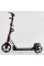 Самокат двоколісний "Best Scooter" D-64585 (2) гумовий килимок, ФАРА, переднє колесо PU 230мм, заднє колесо 200мм, 2 амортизатори, дискове гальмо