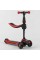 Самокат триколісний Best Scooter JS-10711 (4) з сидінням, алюмінієве кермо, 3 колеса PU зі світлом, d = 12 см