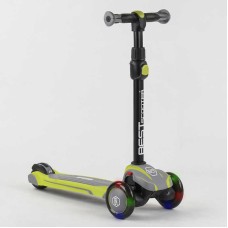 Самокат триколісний Best Scooter MX-50105 MAXI (4) алюмінієве кермо, 3 колеса PU зі світлом, d = 12 см