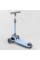 Самокат триколісний D-0885 (6) Best Scooter, БЛАКИТНИЙ, складане алюмінієве кермо, 3 колеса PU зі світлом, d = 120*35 мм