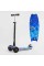 Самокат триколісний MAXI S - 12107 “Best Scooter”, знімне кермо, колеса PU зі світлом, переднє 130х25 мм, задні здвоєні 80х45 мм, в коробці