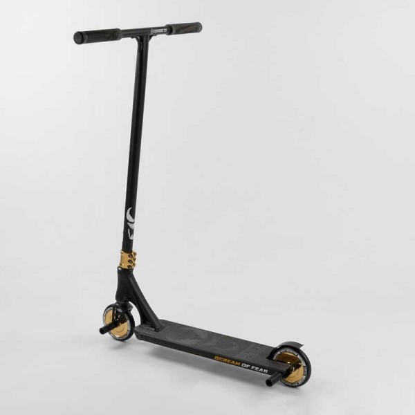 Самокат трюковий 71383 Best Scooter (4) "SIMBIOTE" HIC-система, ПЕГИ, алюмінієвий диск і дека, колеса 120 мм PU, ширина керма - 57 см, в коробці