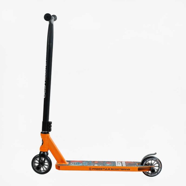 Самокат трюкових Best Scooter 18378 HIC-система, Пегі, алюмінієвий диск і дека, колеса PU d-110мм, ширина керма - 52 см, висота - 83 см, в коробці