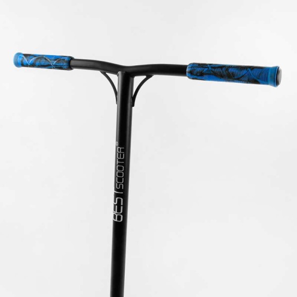 Самокат трюковий Best Scooter BS-77566 (4) HIC-система, ПЕГИ, алюмінієвий диск та дека з ПРИНТОМ, колеса PU, d = 110мм, ширина керма - 60 см, в коробці
