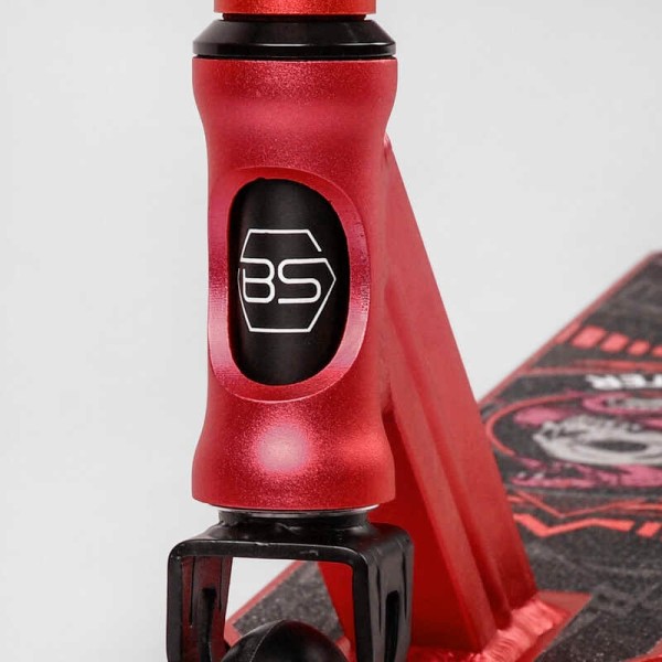 Самокат трюковий BS-9811 Best Scooter (4) HIC-система, ПЕГИ, алюмінієвий диск та дека, АНОДОВАНЕ ФАРБУВАННЯ, колеса PU, d=110 мм, ширина керма – 58 см
