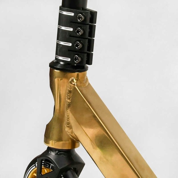 Самокат трюковий KR-93091 Best Scooter (4) Kraken HIC-система, ПЕГИ, алюмінієвий диск та дека, АНОДОВАНИЙ, колеса PU 110 мм, ширина керма 58 см
