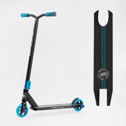 Самокат трюковий LR-82063 Best Scooter "LineRunner" HIC-система, ПЕГИ, алюмінієвий диск і дека, колеса PU, d = 110мм, ширина керма - 52 см, в коробці