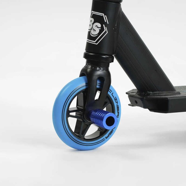 Самокат трюковий LR-82063 Best Scooter "LineRunner" HIC-система, ПЕГИ, алюмінієвий диск і дека, колеса PU, d = 110мм, ширина керма - 52 см, в коробці