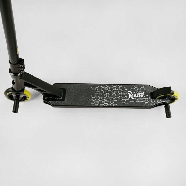 Самокат трюковий RC-22211 Best Scooter (4) Reactor HIC-система, ПЕГИ, алюмінієвий диск та дека, колеса PU, d=110 мм, ширина керма 55 см