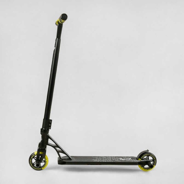Самокат трюковий RC-22211 Best Scooter (4) Reactor HIC-система, ПЕГИ, алюмінієвий диск та дека, колеса PU, d=110 мм, ширина керма 55 см