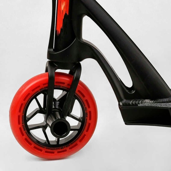 Самокат трюковий МТ-50599 Best Scooter (4) "FEAR", SCS-система, ПЕГИ, алюмінієвий диск та дека, колеса PU, d=115мм, ширина керма 58 см