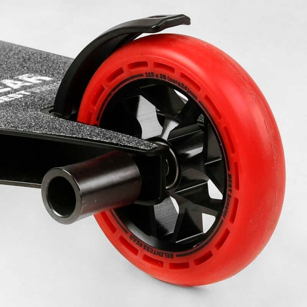 Самокат трюковий МТ-50599 Best Scooter (4) "FEAR", SCS-система, ПЕГИ, алюмінієвий диск та дека, колеса PU, d=115мм, ширина керма 58 см