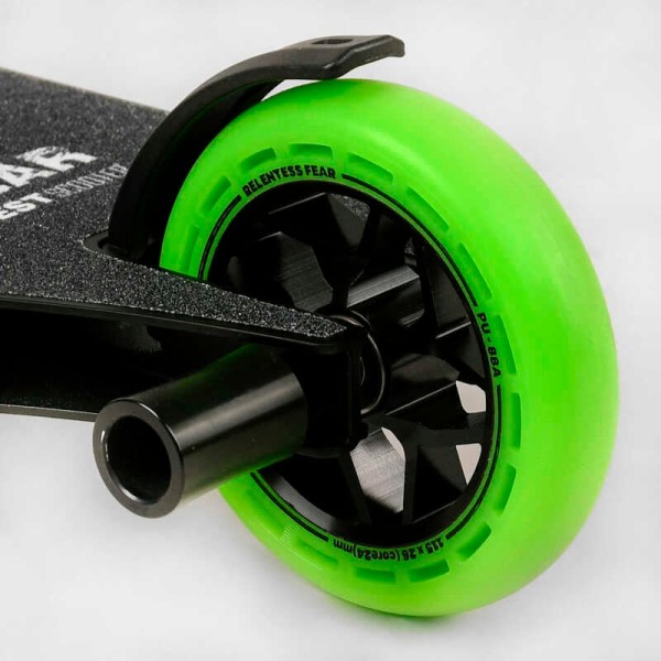 Самокат трюковий МТ-60611 Best Scooter (4) "FEAR", SCS-система, ПЕГИ, алюмінієвий диск та дека, колеса PU, d=115мм, ширина керма 58 см