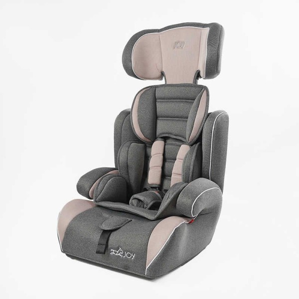 Автокрісло 8690-15 (4) "JOY" універсальне, з бустером, група 1/2/3, вага дитини від 9-36 кг, в пакеті