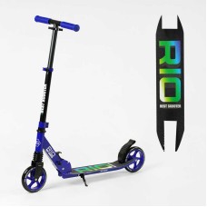 Самокат двоколісний "Best Scooter" R - 74099 (4) колеса PU 145мм, передній амортизатор, алюмінієве гальмо, в коробці