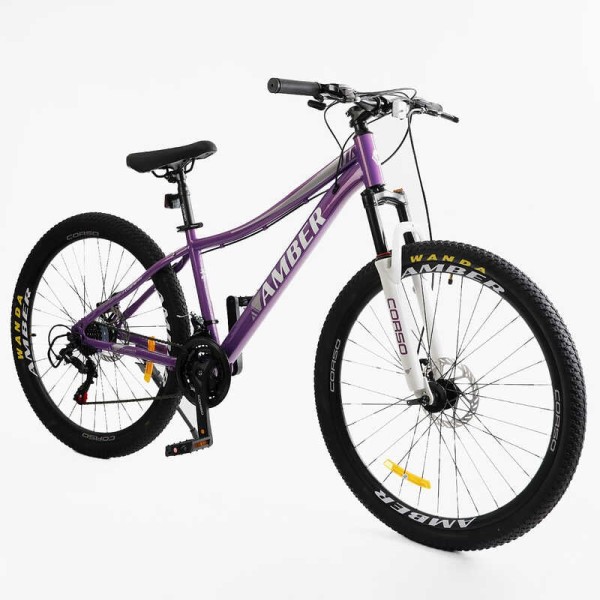 Велосипед Спортивний Corso Amber 27.5" дюймів MB-23960