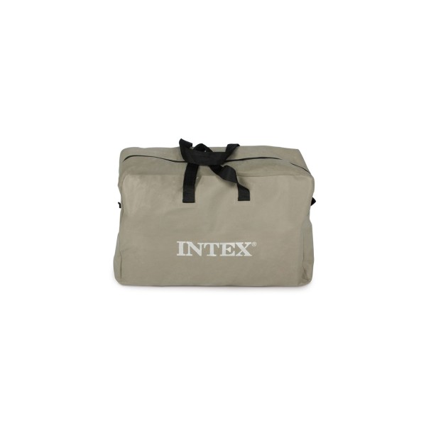 Intex Двомісна надувна байдарка-каяк 68306 NP Challenger K2, 351х76см, (весла, ручний насос). 3-х камерна