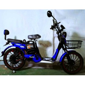 Електровелосипед Corso «NEW-Fortex» 20" дюймів FX-3612-3 (1) рама сталева, двигун 500W, акумулятор 48V20AH, корзина, у коробці