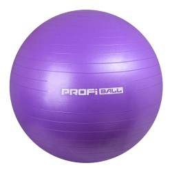 М'яч для фітнесу 65 см 800 грам M0276U/R, фіолетовий