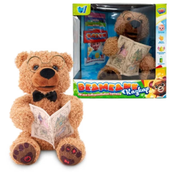 Ведмедик Казкар WToys 31515 українською мовою 15 казок звукові ефекти картки