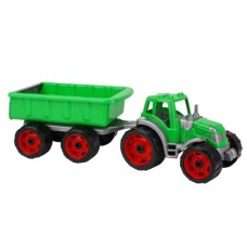 Игрушка Трактор с прицепом 3442 ТехноК Зеленый