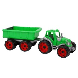 Іграшка Трактор із причепом 3442 ТехноК Зелений