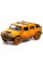 Модель машины Kinsmart 1:40 "HUMMER H2 SUT (Muddy)" инерция KT5097WY / Желтая