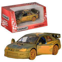 Металлическая машинка Kinsmart 1:36" Subaru Impreza WRC 2007 KT5328WY (после заезда)