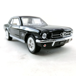 Машинка металева Kinsmart 1:36 Ford Mustang інерційна, двері відчиняються KT5351W / Чорний