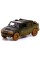 Модель машины Kinsmart 1:40 "HUMMER H2 SUT (Muddy)" инерция KT5097WY / Черный