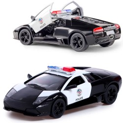 Машинка металлическая Kinsmart 1:36 Lamborghini Murcielago LP640 (Police) KT5317WP