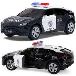 Машинка металлическая Kinsmart 1:38 Lamborghini Urus Police KT5368WP