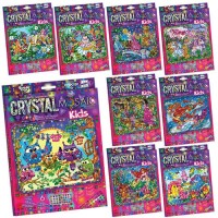 Набір Мозаїка із кристалів "Crystal Mosaic Kids" (20) ДАНКО ТОЙС