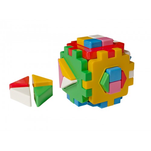 Іграшка куб "Розумний малюк Домашні тварини розмір 12-12-12 см 2469 ТЕХНОК