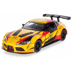 Металева машинка Kinsmart Toyota GR Supra Racing Concept KT5421WF жовтий