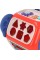 Сортер монтесори 12в1 музыкальная развивающая тактильная бизиборд игрушка Слон 919-1 (Красный)
