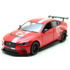 Металлическая машинка Kinsmart 1:38 Jaguar SV Project 8 Livery Edition KT5416WF, инерционная / Красный