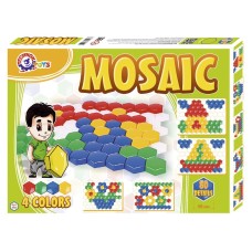Мозаика для малышей 80 цветных элементов 2063
