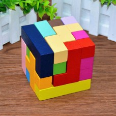 Развивающая настольная игра Пентамино Wisdom Building Blocks Деревянный конструктор MD2460